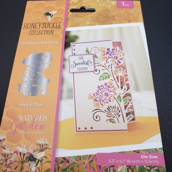 Crafters Campanion Honey Suckle Die Metal - Picture 3 of 4